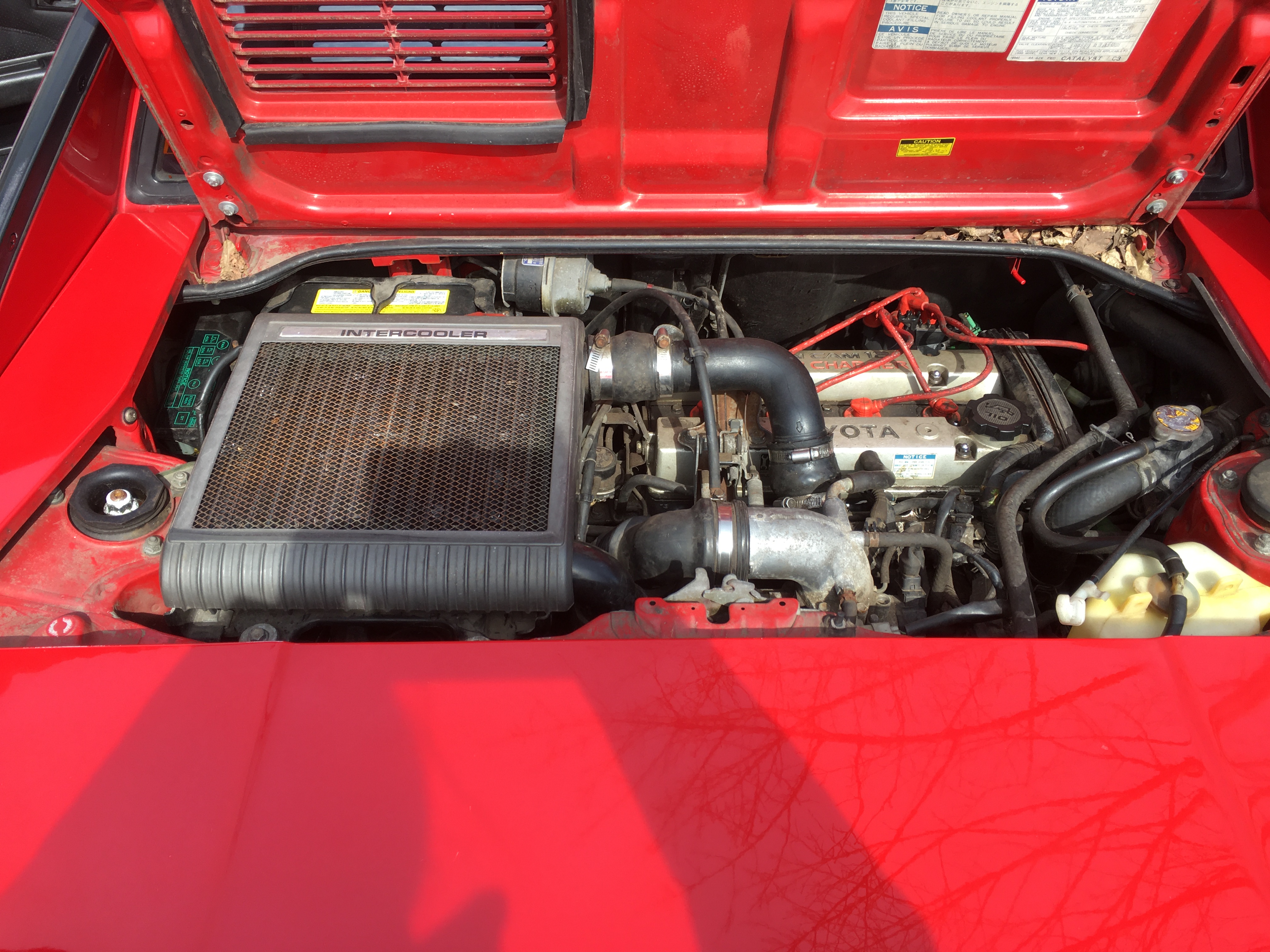 1988 Toyota MR2 Supercharged T Top 1.6L 4 Cylinder 4A GZE Mid Engine RWD 4 Speed Automatic — photo 36